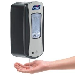 Purell® 1928-04 LTX-12 Brushed Chrome / Black 1200 ML Touchless Dispenser 7 Purell® 1928-04 LTX-12 Brushed Chrome / Black 1200 ML Touchless Dispenser -Unger Sales 719021