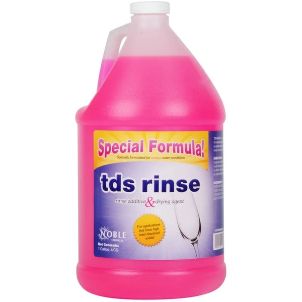 Noble Chemical TDS Rinse 1 Gallon / 128 Oz. Additive Drying Agent - 4/Case 4 Noble Chemical TDS Rinse 1 Gallon / 128 Oz. Additive Drying Agent - 4/Case - Image 2