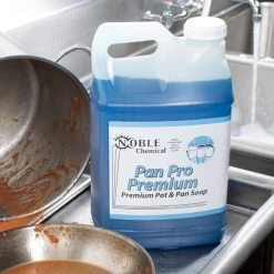 Noble Chemical PRM Pan Pro Premium 2.5 Gallon / 320 Oz. Pot & Pan Soap - 2/Case 7 Noble Chemical PRM Pan Pro Premium 2.5 Gallon / 320 Oz. Pot & Pan Soap - 2/Case -Unger Sales 831191