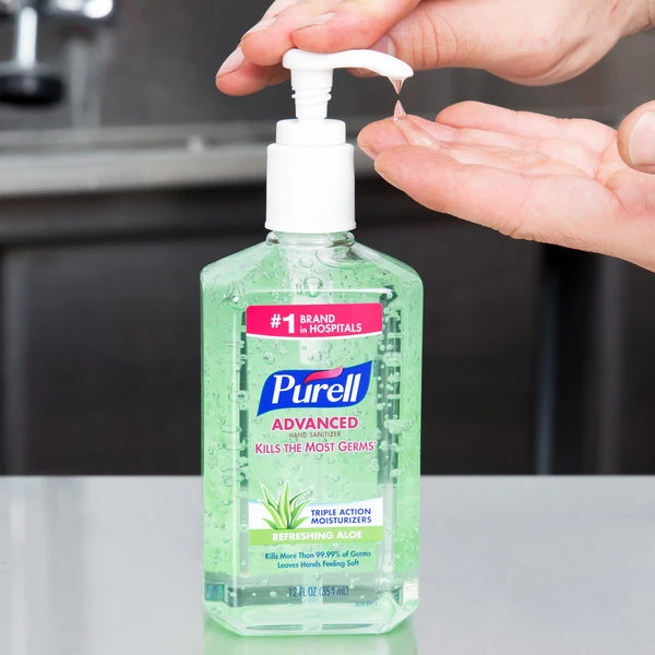 Purell® 3639-12 Advanced With Aloe 12 Oz. Gel Instant Hand Sanitizer - 12/Case 3 Purell® 3639-12 Advanced With Aloe 12 Oz. Gel Instant Hand Sanitizer - 12/Case