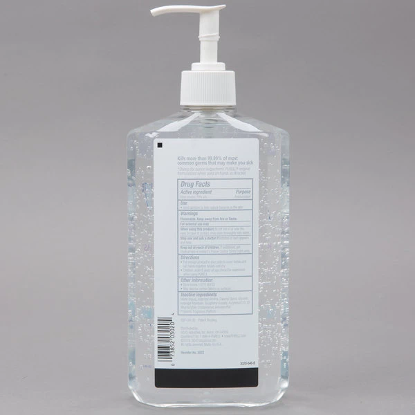 Purell® 3023-12 Advanced 20 Oz. Gel Instant Hand Sanitizer - 12/Case 5 Purell® 3023-12 Advanced 20 Oz. Gel Instant Hand Sanitizer - 12/Case - Image 3