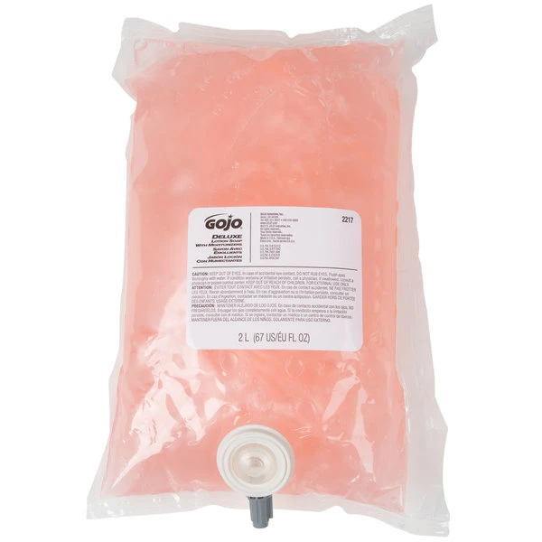 GOJO® 2217-04 NXT Deluxe 2000 ML Floral Lotion Hand Soap With Moisturizers - 4/Case 8 GOJO® 2217-04 NXT Deluxe 2000 ML Floral Lotion Hand Soap With Moisturizers - 4/Case - Image 6