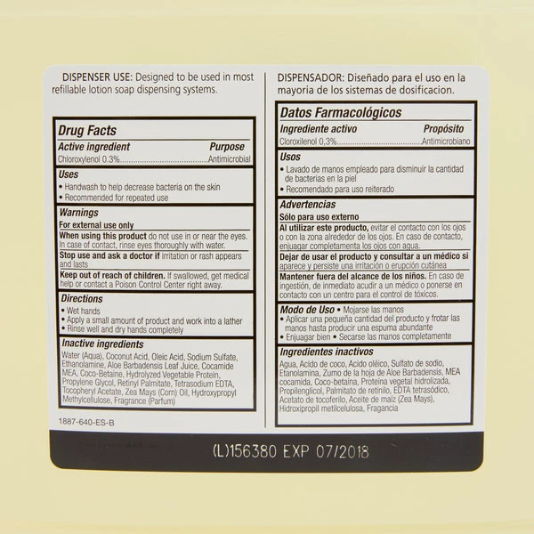 Micrell® 9755-04 1 Gallon Floral Antibacterial Lotion Hand Soap With PCMX 7 Micrell® 9755-04 1 Gallon Floral Antibacterial Lotion Hand Soap With PCMX - Image 5